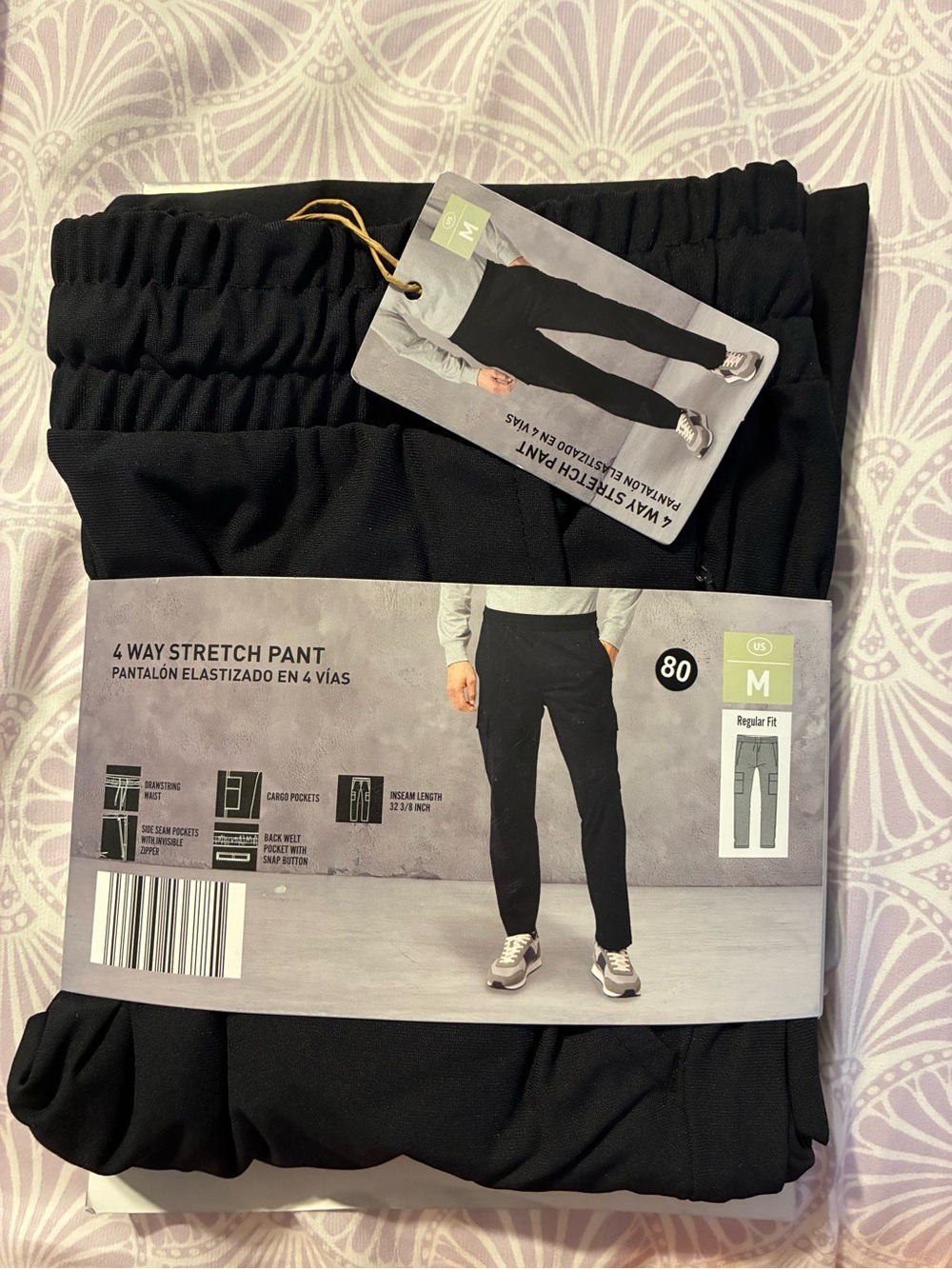 Men's 4-Way Stretch Cargo-style Pants